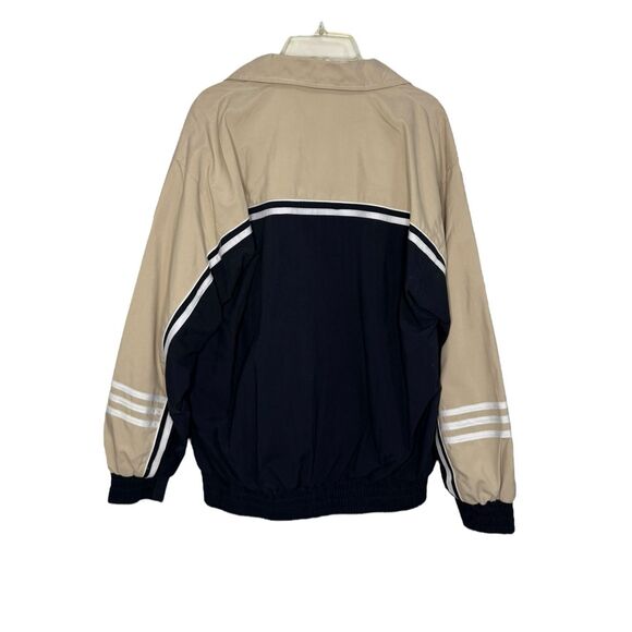 Unik Boys 14 Tracksuit Matching Set Zip Up Jacket & Pants Navy Blue & Tan NEW - Picture 5 of 9